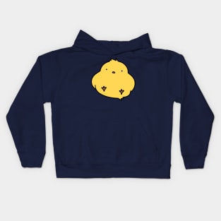 Chubby Yellow Bird Kids Hoodie